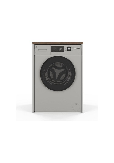 Çamaşır Makinesi Dolabı 001 - Atlas Çam Çok Renkli