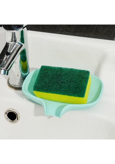 Suntek Sabunluk Tutucu Organizatör Kaymaz Sünger Raf Yeşil Yeşil Diğer