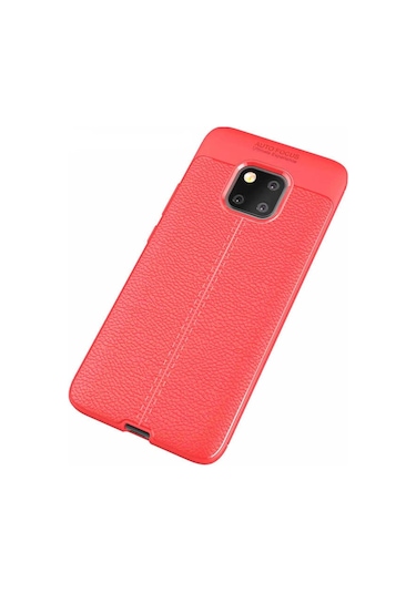 Huawei Mate 20 Pro Kilif Deri Tarzi Niss Silikon Case 389468501