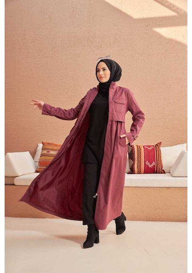 Neways 6302 7845902 Kadın Trençkot Gülkurusu