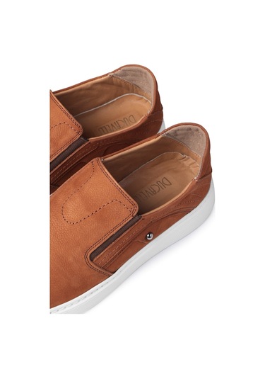 Ducavelli Flloyd Hakiki Deri Erkek Günlük Ayakkabı, Yazlık Ayakkabı, Hafif Ayakkabı, Loafer Ayakkabı Taba