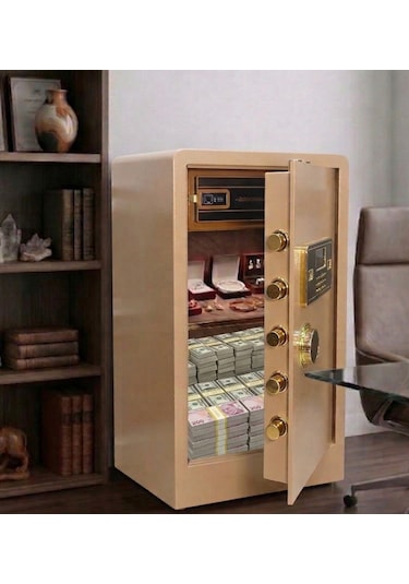 Closter Clp-70 Pro-gl Profesyonel Çelik Para Kasası 70 Cm Gold