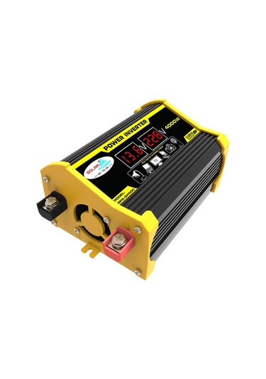 Legend Iı Generation 12v - 110v 4000w Modifiye Kare Dalga Araba Güç Çeviricisi Siyah