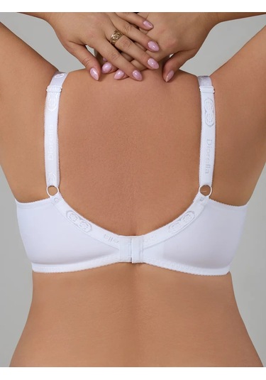 Diorella Fashion Dantel Sütyen Büyük Beden 402356618 Beyaz