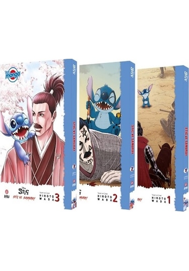Disney Stiç ve Samuray Seti - 3 Kitap Takım - Hiroto Wada - Beta Byou