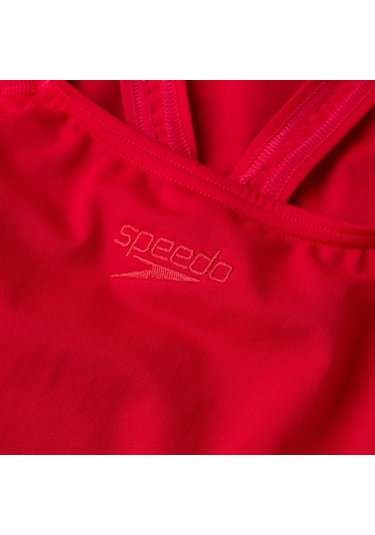 Speedo Eco End Medalist Kadın Kırmızı Mayo - 8-134716446