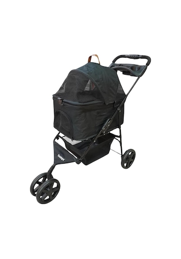 Zampa Venüs Kedi Ve Köpek Arabası Siyah 50x80x90 Cm