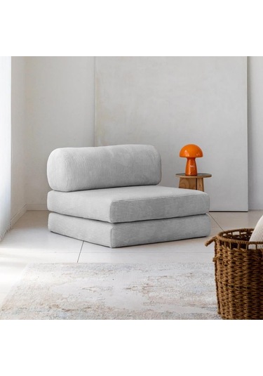 Modüler Legom Tekli Koltuk Gri