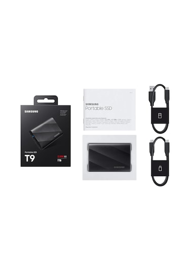 Samsung Portable SSD T9 MU-PG1T0B/WW 1 TB USB 3.2 Taşınabilir Disk