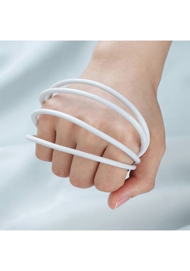 Ally 8X P1 M1 Se5 Akıllı Çocuk Saati Manyetik Şarj Cihazı Kablos-Beyaz