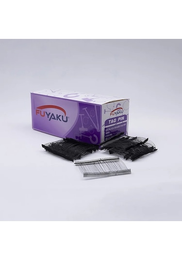 Fuyaku 150 Mm Standart Kılçık Etiketleme Plastiği Siyah 5.000 Adet