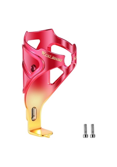 Dancemonkey West Bıkıng Yp0704033 Bisiklet Şişe Kafesi - Kırmızı/altın Ultralight Mtb Yol Bisiklet Su Şişesi Tutucu İçecek Bardağı Braketi Acid Yeşili