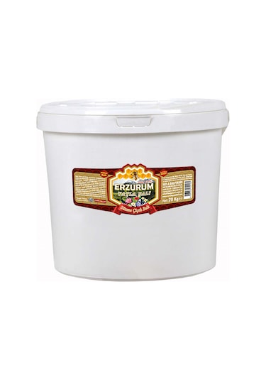 Erzurum Yayla Süzme Çiçek Balı 5 Kg Kova/teneke