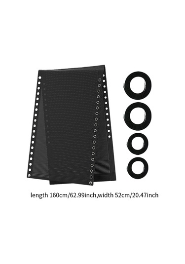 Suntek Veranda Plaj Askılı Sandalye Arka Bahçe Için Nefes Siyah