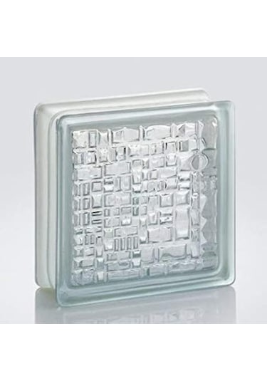 Seves Cam Tuğla Şeffaf Mozaik Model (10 Adet)-Şeffaf