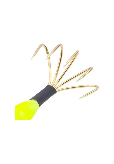 Fochsia 10 Adet Mürekkep Balığı Olta Takımı Yapay Yem Ahtapot Kalamar Avı İçin Deniz Yemi