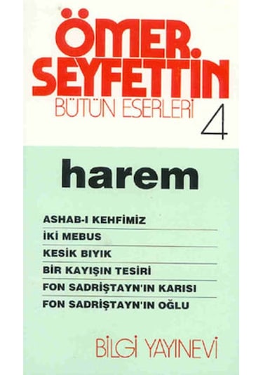 Harem - Ömer Seyfettin - Bilgi Yayınevi