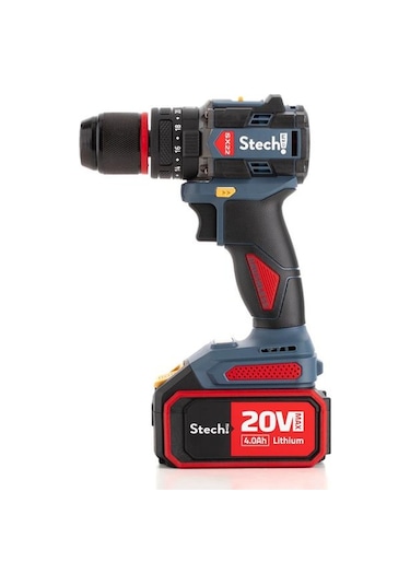 Stechend SX22 Akülü Darbeli Matkap + 2 Adet 4.0 Ah Akü