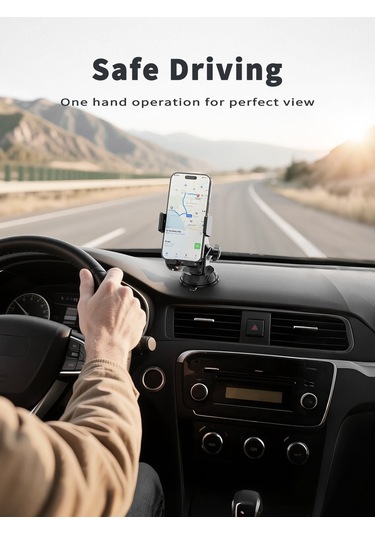 Ven-dens Vd-hd049 Premium Araç İçi Konsol Telefon Tutucu