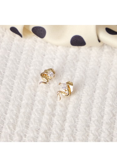 Lekka Design Kuyruklu Üçgen Kararmaz Lüks Kadın Küpe