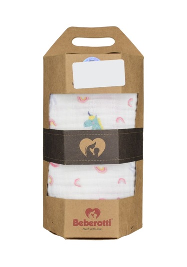 Beberotti Müslin Bebek Örtüsü 120x120 Cm 101