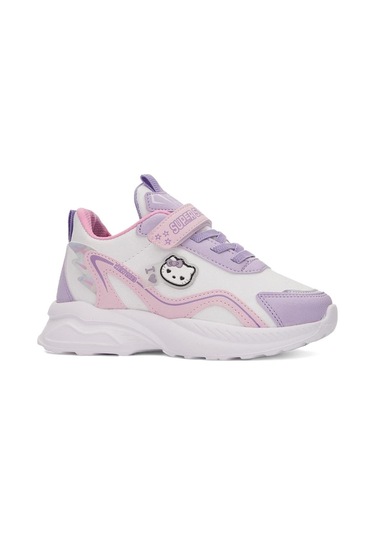 Albishoes Kız Çocuk Mevsimlik Lila Bey Rahat Taban Cırtlı Sneaker 001