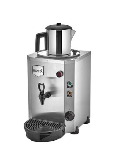 Remta De14 Jumbo Çay Makinesi, Tek Demlikli, 9 L, Elektrikli, Krom