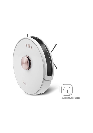 Homend Alex Laser Pro+ 1283H Moplu ve Haritalamalı Akıllı Robot Süpürge