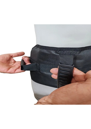 Ozclife Yeni Nesil Hasta Bağlama Taşıma Kemeri - Siyah