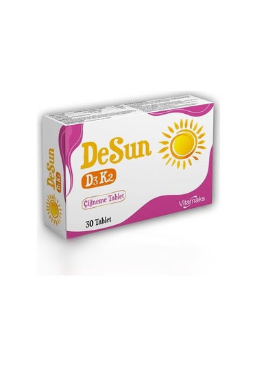 Vitamaks Desun D3 K2 30 Tablet