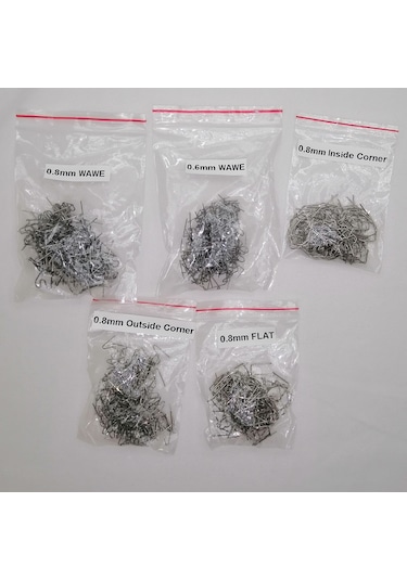 500 Adet Set Plastik Kaynak Zımba Teli