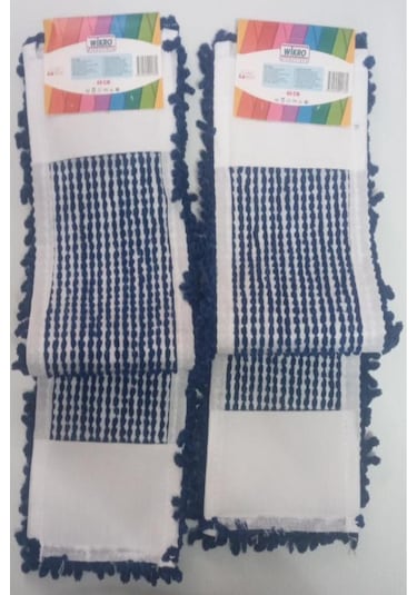 Wikro 3 Adet Mikrofiber Makarna Mop 50 Cm