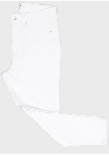 Judy Beyaz Skinny Fit Jean Pantolon C 4521-153 Beyaz