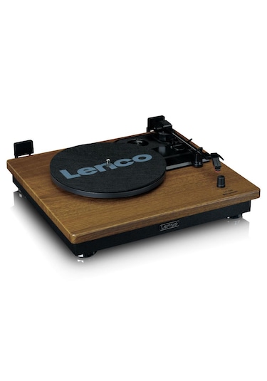 Lenco Ls-100 Wd Bluetoothlu Hoparlörlü Ahşap Pikap Plak Çalar