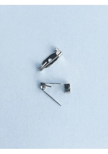 Wood Accessories Broş İğnesi, Rozet İçin Taban, Broş İçin Tabaka 167985838 Gri