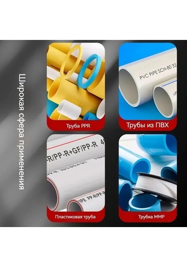 Yulong Geeksen Pvc Boru Diş Açma Takımı - 6 Parça 1/2", 3/4", 1"