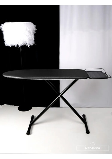 Ranelona Ürün: Teflon Örtücü - Ütü Masası Açıklama: Çok Amaçlı Teflon Ütü Masası Örtüsü Malzeme: Teflon Kullanım Siyah