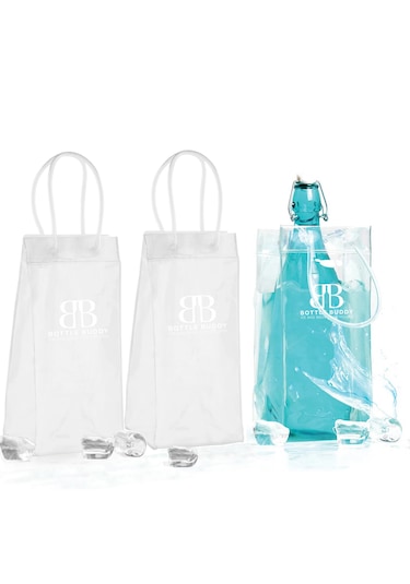 Bottle Buddy Ice Bag - Şişe Ve Şarap Soğutucu 3'lü Buz Çantası Li