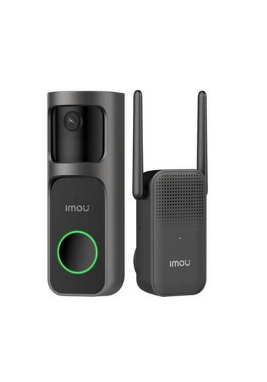 Imou 3mp Dahili Kameralı Ir Kapı Zili Doorbell 2s Kit Kameralı Uzaktan Yönetilebilir Kapı Zili Ve Kiliti