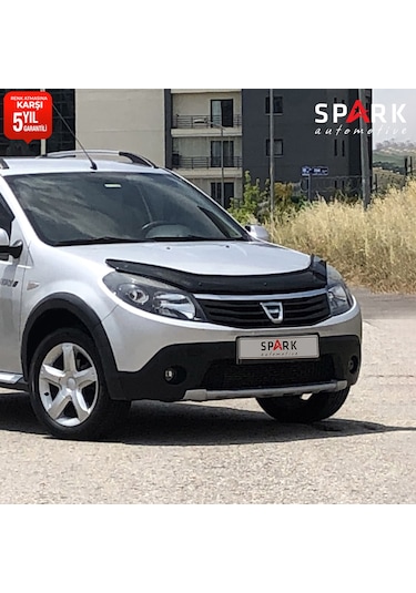Dacia Sandero 2009-2012 Yıl Aralığı Uyumlu Kaput Rüzgarlığı 3mm