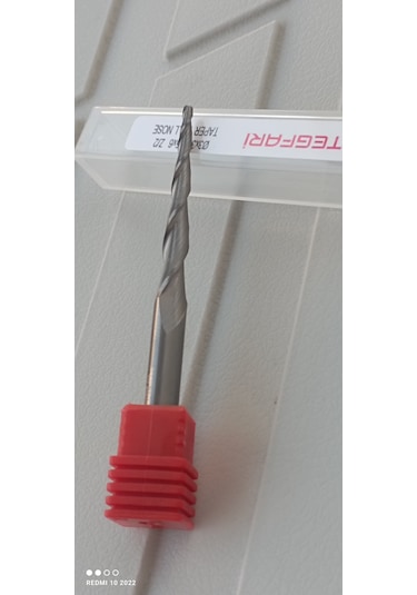 3mm Konik Küre Karbür Freze Ucu Tegfari 3x30x75x6 Mm