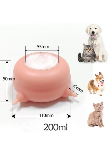 Suntek Yavru Süt Besleyici Whelping Besleme 3 Nipel Kase Pembe