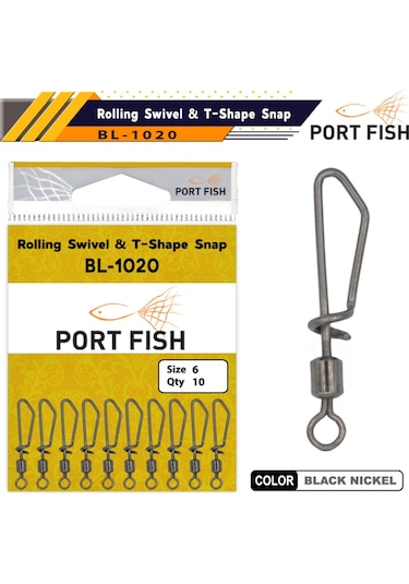 Portfish Bl-1020 Kilitli Maket Klipsi (544729008)