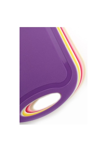 Novahub Groove Kaymaz Plastik Kesme Tahtası Dikdörtgen Doğrama Bloğu Doğrama Tahtası Et Meyve Kayısı Kayısı