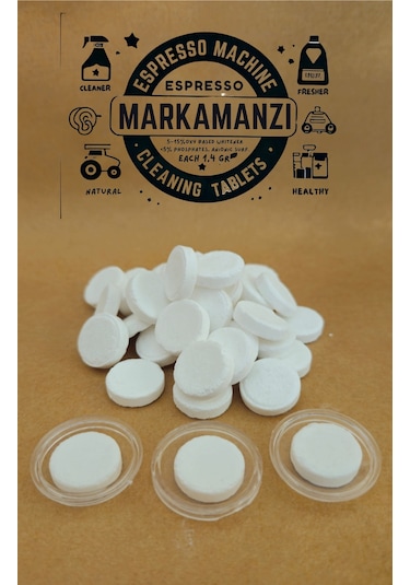 Markamanzı Philips Siemens Espresso Kahve Makinası Yağ Temizlik Tableti 10'lu