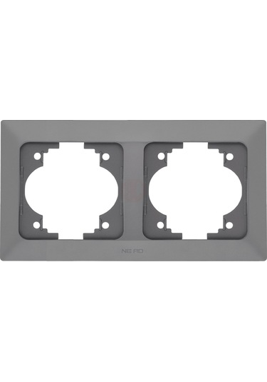 Ne-ad Aras Metalik Füme İkili Yatay Çerçeve 932116