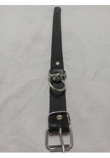 Kozak Küçük Irk Deri Köpek Tasması Boy 50 CM En 3 CM