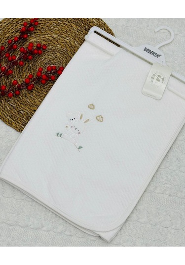 Kapitone Unisex Hayvan Desenli Battaniye Bulutlu