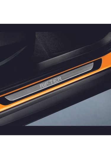 Peugeot Rifter Tüm Modeller Old Krom Kapı Eşiği 4 Parça Paslanmaz Çelik