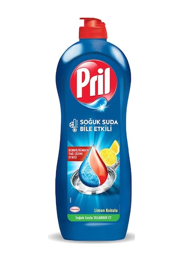 Pril Power 5 Artı Etki Limon 675 G
